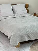 Плед покривало Velour, люкс якості, колір: Світло сірий. Розмір: 220см х 240см