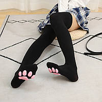 Чулки кошачьи лапки с мягкими подушечками