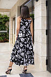 Літнє довге плаття на запах "Rita" Батал, фото 5
