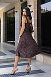 Літнє жіноче плаття міді "Bella" Норма, фото 4