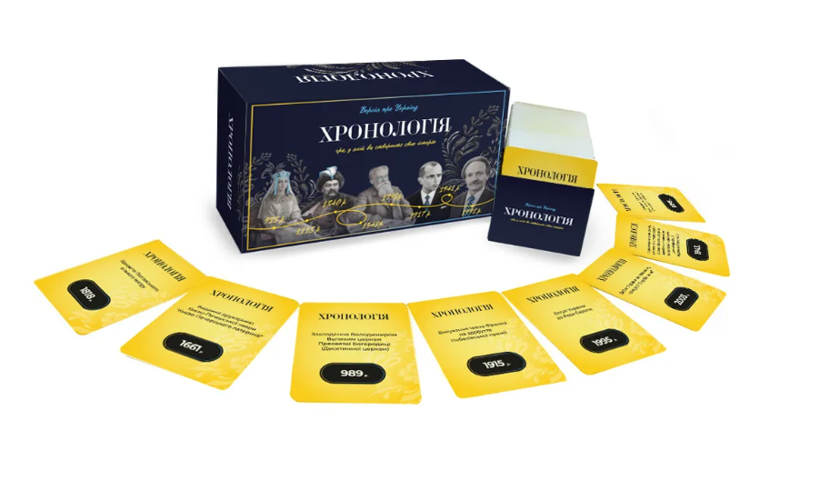 Дидактична гра "Хронологія: Історія України", фото 1