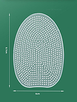 Силіконові вкладиші для взуття на високих підборах. Подушечки на передню частину взуття прозорі для ніг, фото 4