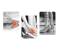 Силіконові вкладиші для взуття на високих підборах. Подушечки на передню частину взуття прозорі для ніг, фото 5