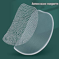 Силіконові вкладиші для взуття на високих підборах. Подушечки на передню частину взуття прозорі для ніг, фото 10