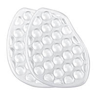 Силіконові вкладки прозорі масажні для взуття. Гелеві напівустілки на передню частину стопи, фото 2