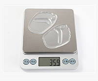 Вкладиші прозорі силіконові в туфлі. Гелеві напівустілки прозорі для взуття для зниження навантаження, фото 8