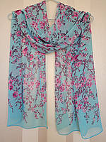 Шарф, палантин шифоновий 160 х 50 см.