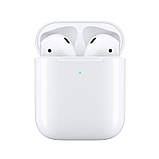 Навушники бездротові AirPods 2 + захисний чохол, фото 3
