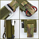 Підсумок під турнікет відкритий в камуфляжі Мультікам, фото 10