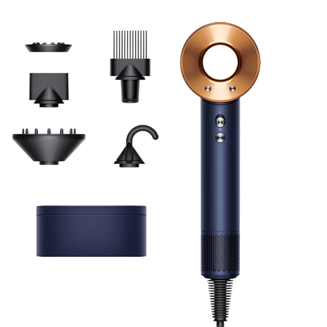 Фен для волосся HD07 Supersonic Prussian Blue/Rich Copper