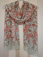 Шарф, палантин шифоновий 160 х 50 см.