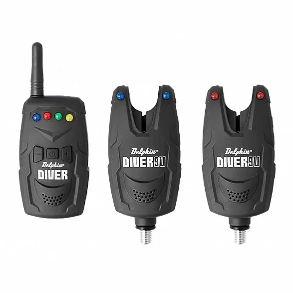 Набір сигналізаторів Delphin DIVER 9V Bitealarm Set 2+1
