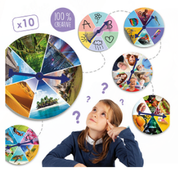 Дидактична гра "Творчі колеса"