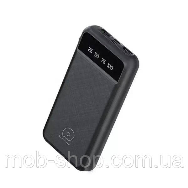 Потужний повербанк WUW Y111 20000 mAh black банк заряду для різних пристроїв