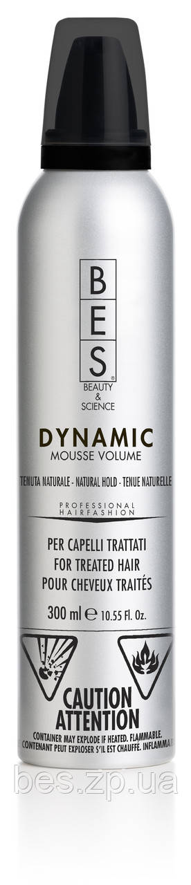 Dynamic Mousse Volume: революційний мус для створення неймовірного об'єму тонкого волосся
