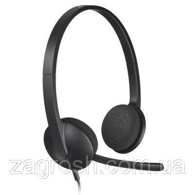 Promo Ціна! Навушники Logitech H340 USB HEADSET (981-000475) - тільки на ZaGrosh.com.ua