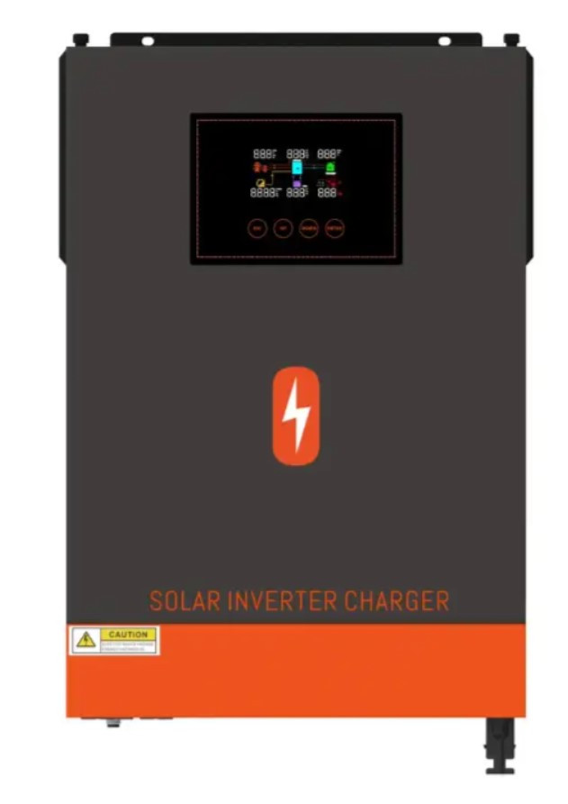 Гібридний інвертор PowMr POW-HVM6.2M-48V-N, 48 В, 6200 Вт (безперебійник, UPS, ДБЖ)