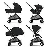 Коляска Melio Carbon Cybex, Magic Black, фото 9