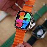 Смартгодинник Smart Watch ULTRA 2 AMOLED 49 мм + з ремінцем силіконовим, фото 4
