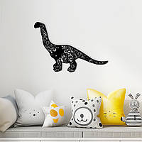 Настенный декор для дома картина лофт Динозавр декоративное панно 25x18 см Woodyard (0607--25x18)