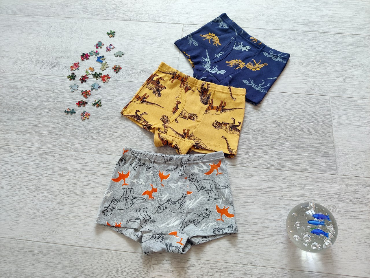 Труси боксери на хлопчика набір 3 штуки, арт. ТМ19