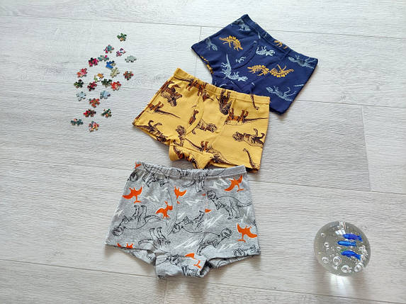 Труси боксери на хлопчика набір 3 штуки, арт. ТМ19, фото 1