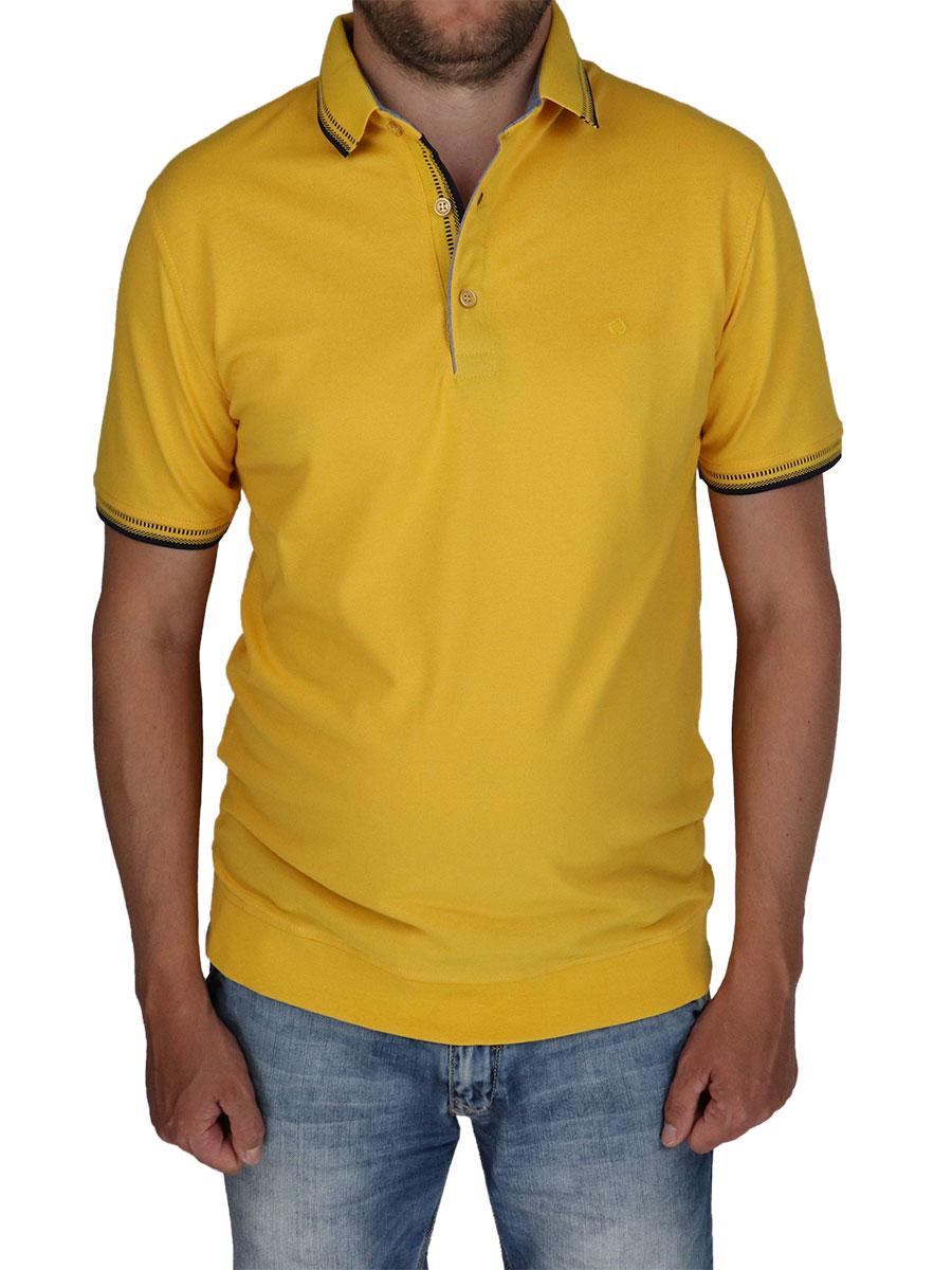 Чоловіча жовта теніска Fabiani 4730 Yellow, фото 1