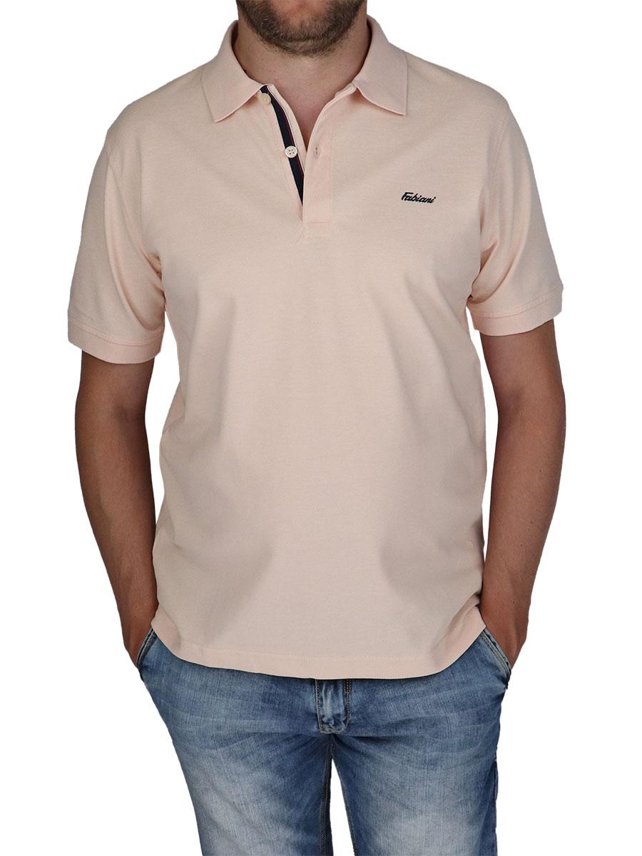 Однотонна тініска для чоловіків Fabiani 4743 Pudra, фото 1