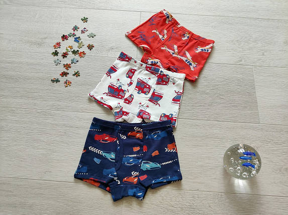 Набір нижньої білизни дитячий на хлопчика 3 пари трусиків, арт. ТМ023, фото 1