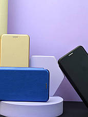 Чехол книжка для Xiaomi Redmi Note 9 Синий, фото 3