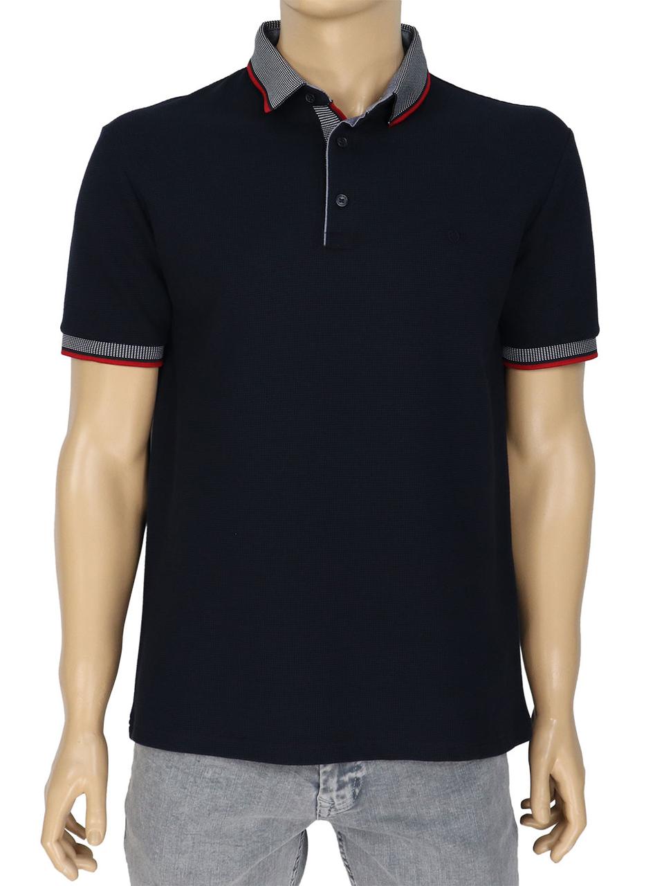 Чоловіча теніска Fabiani 3950 darkblue, фото 1
