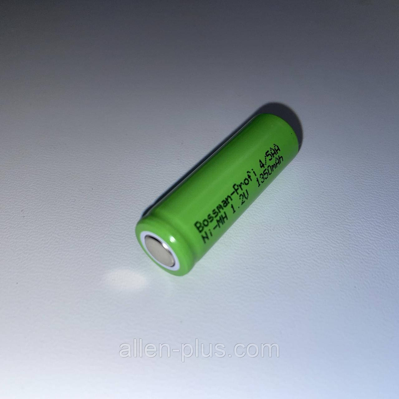 Акумулятор технічний BOSSMAN PROFI Ni-MH 4/5AA 1,2V 1350mAh