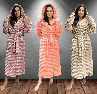 Жіночий махровий халат-Супер