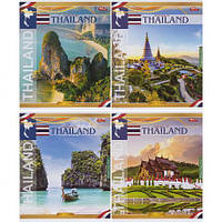 Від 16 шт. Зошит кольоровий 48 аркушів, клітинка 3661 N  купити дешево оптом в інтернет-магазині