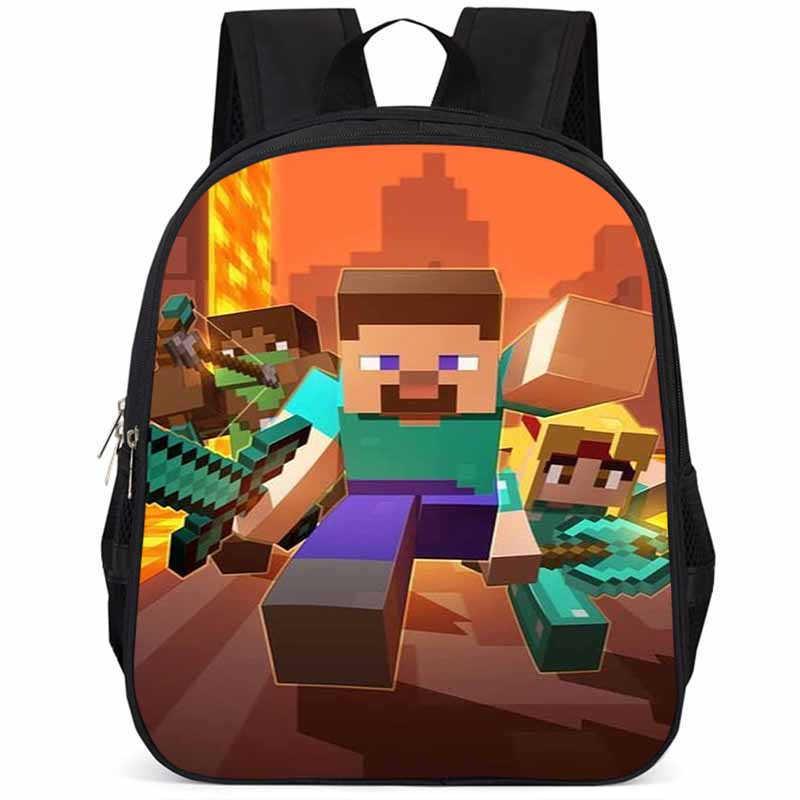 Шкільний рюкзак Майнкрафт Minecraft, фото 1