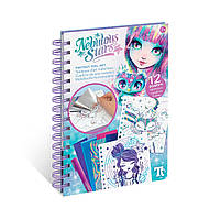 Набор для творчества Скетчбук: Фантазийное искусство из фольги