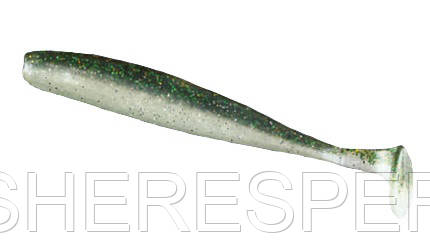 Силікон Nomura Rocket Shad (їстівний) 75мм 2,2 гр. колір-073 (silver green shad) 8шт