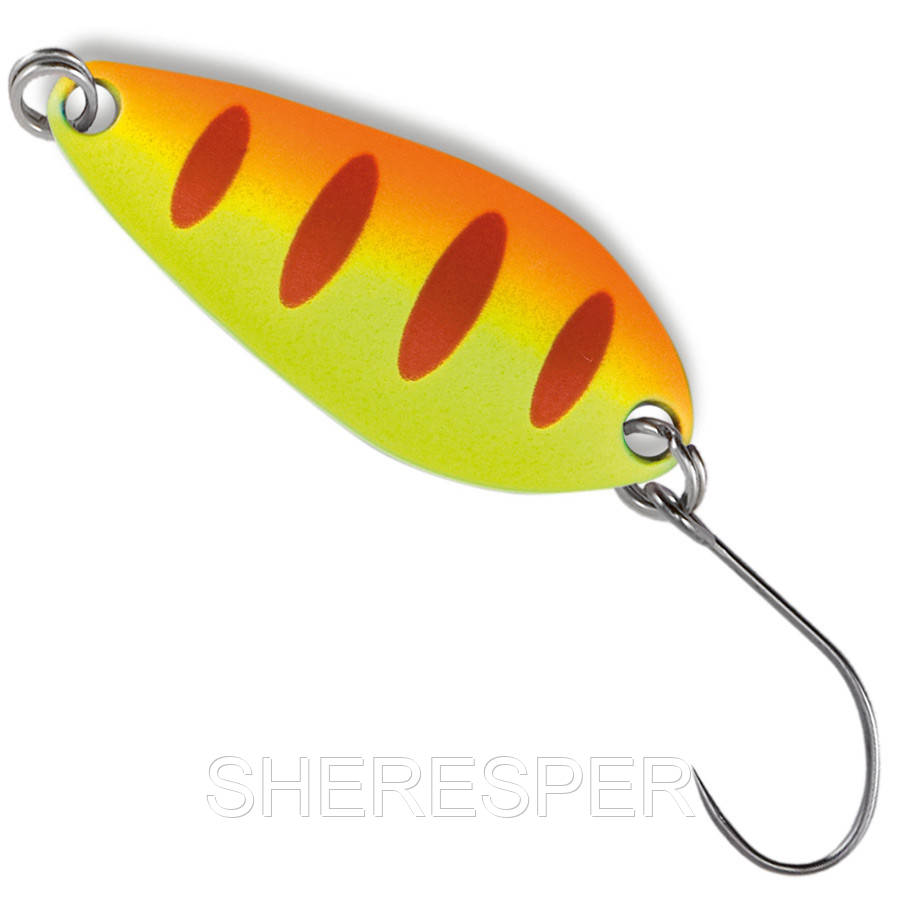 Блешня-коливалка Nomura ISEI TROUT AREA AKI 2,3 гр. Yellow Red Orange Stripes