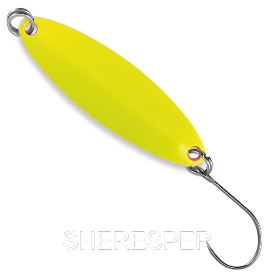 Блешня-коливалка Nomura Isei Riu Spoon 3,7 гр. Matt Yellow