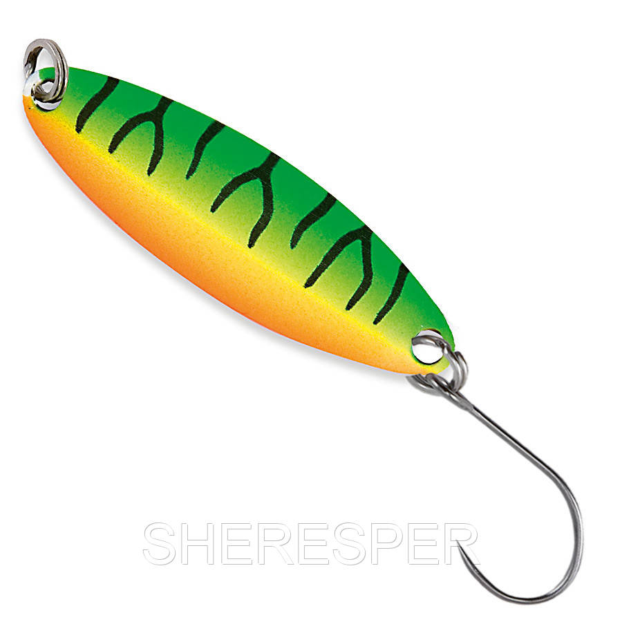 Блешня-коливалка Nomura Isei Riu Spoon 2,3 гр. Tiger Green Orange