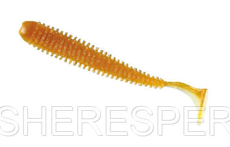 Силікон Nomura Gator (їстівний) 75 мм 2,5 гр. колір-012 (caramel blu) 10 шт.