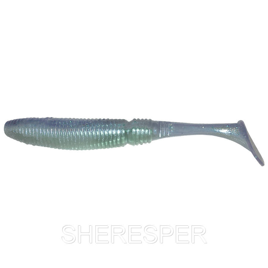Силікон Nomura Rolling Shad (їстівний) 50 мм 1 г. колір-075 (sparkly blue) 10 шт.