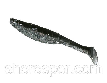 Силікон Nomura Grab Shad (їстівний) 75 мм 3,5 гр. колір — 080 (white glitter) 10 шт.