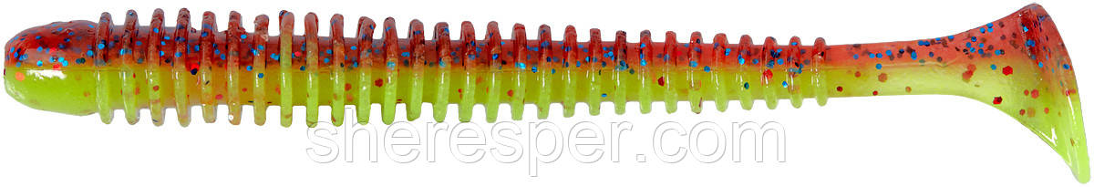Силікон Keitech Swing Impact 2.5" (10 шт/пак) к:ea#15 grape chart red flk
