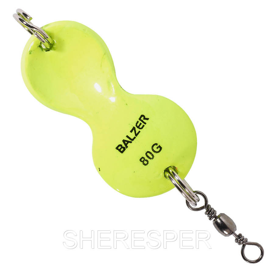 Блешня Balzer Flatfish Spoon 80гр.колір - yellow