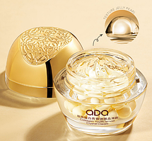 Крем зволожувальний для обличчя з колагеном і розмарином collagen youth tender crystal cream QDQ 70г