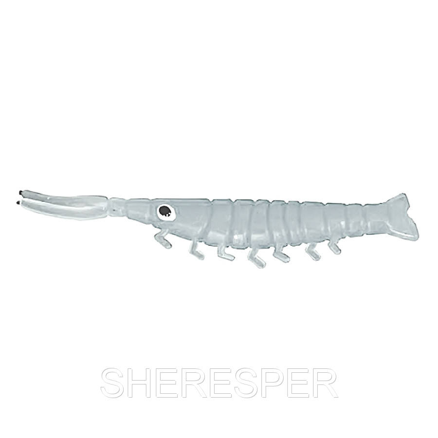 Силікон Nomura Shrimp (їстівний) 40мм 0,46 гр. колір-109 (transparent) 20шт