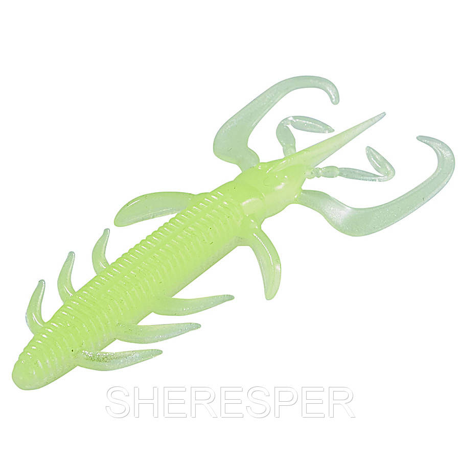 Силікон Balzer Shirasu Mad Crab 8г. 8см Lemon (їстівний)