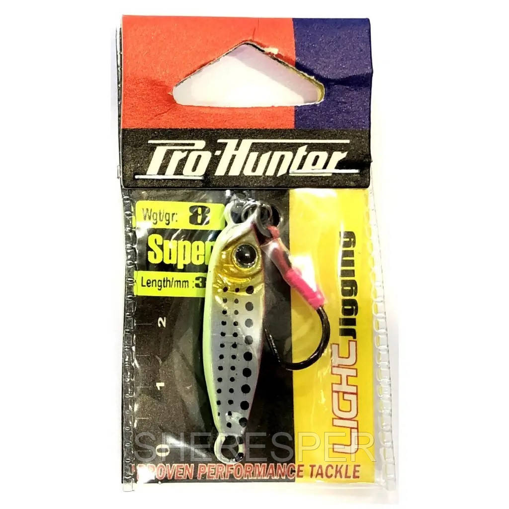 Пилькер Prohunter Super  w/single assist hook 8g col.39