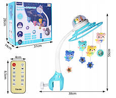 Мобіль на ліжечко з проектором MalPlay 110776, фото 2